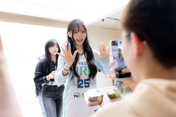 ▲▼睦那京出席cheer up 活動 。（圖／CHEER UP提供）