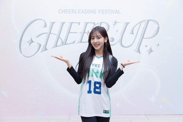 ▲▼睦那京出席cheer up 活動 。（圖／CHEER UP提供）