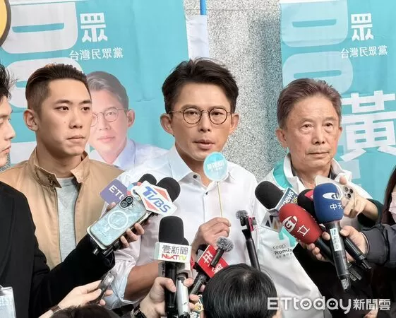 ▲民眾黨主席黃國昌。（圖／記者莊喬迪攝）