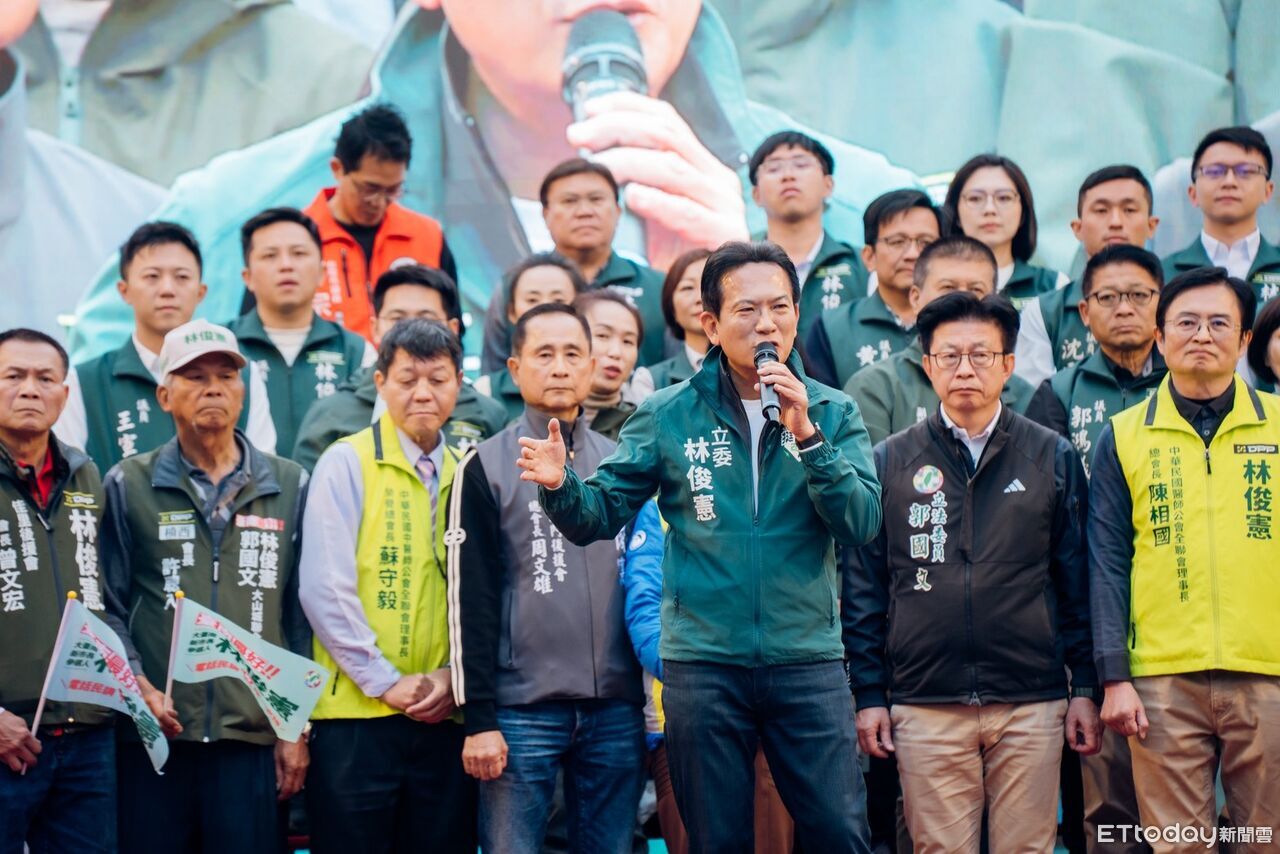 大北門大團結!林俊憲佳里造勢破萬人 主打防災、建設雙軸治理