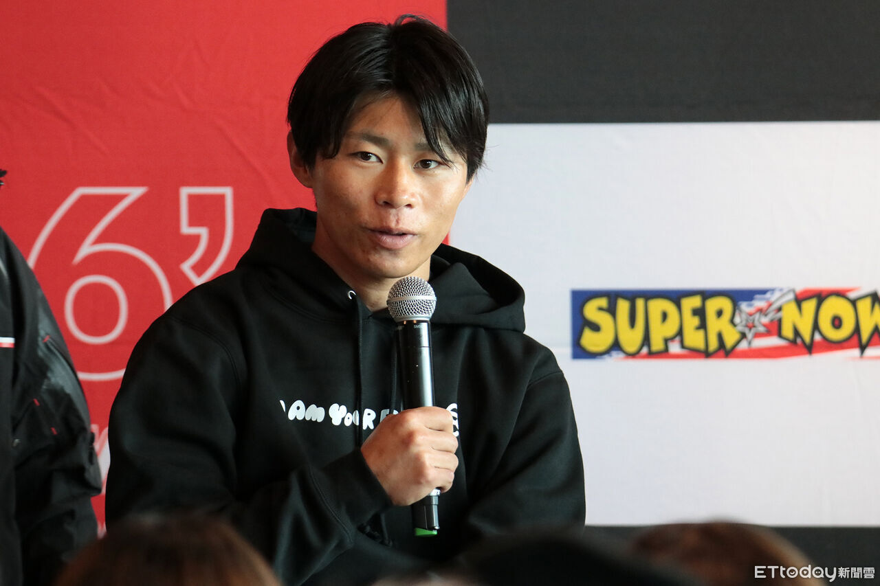 ▲日本MotoGP重機賽車手「小椋藍再次來台」！偕3好友同場切磋車技。（圖／記者張慶輝攝）