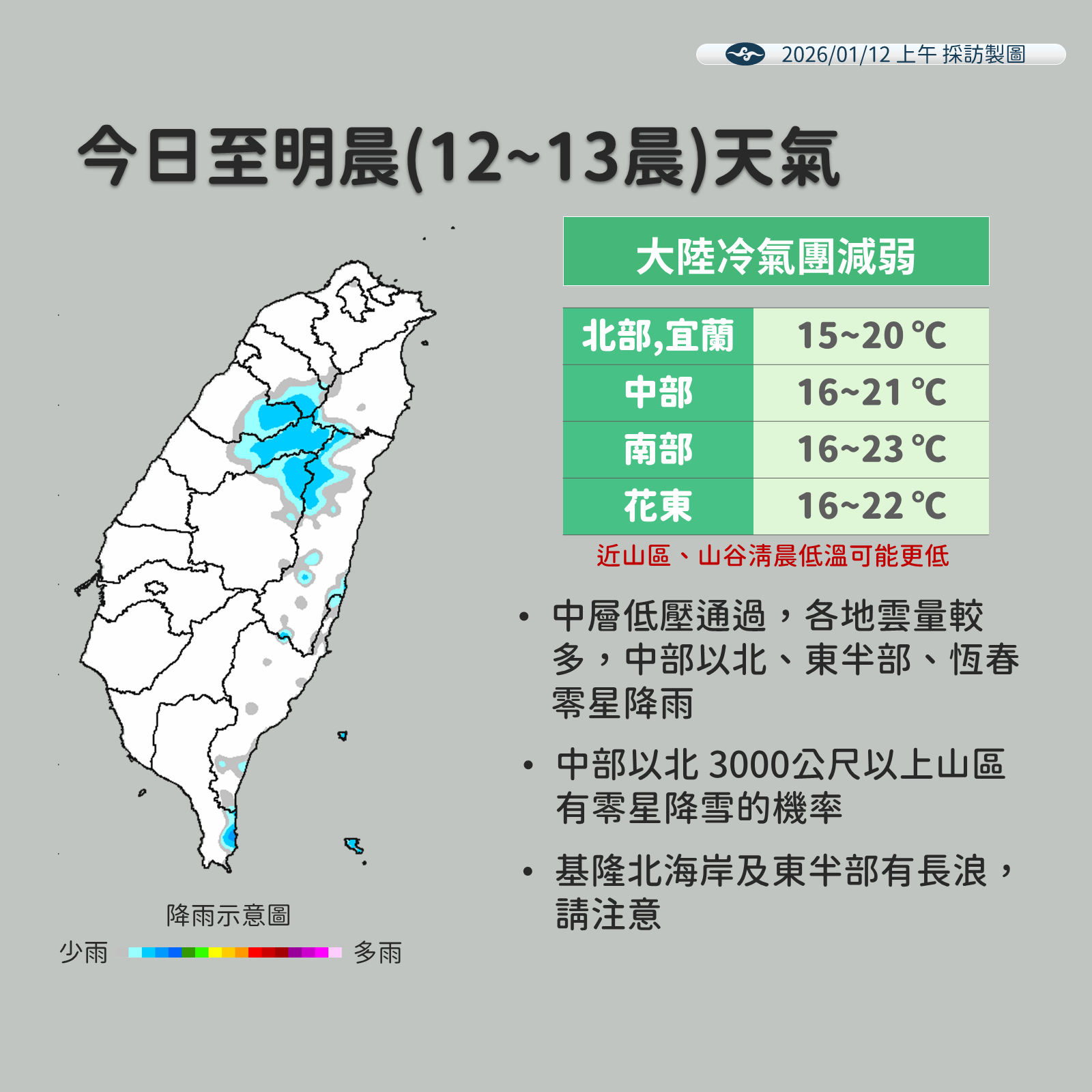 ▲▼未來一周天氣。（圖／氣象署提供）