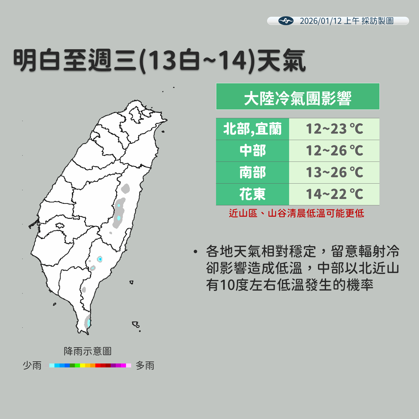▲▼未來一周天氣。（圖／氣象署提供）
