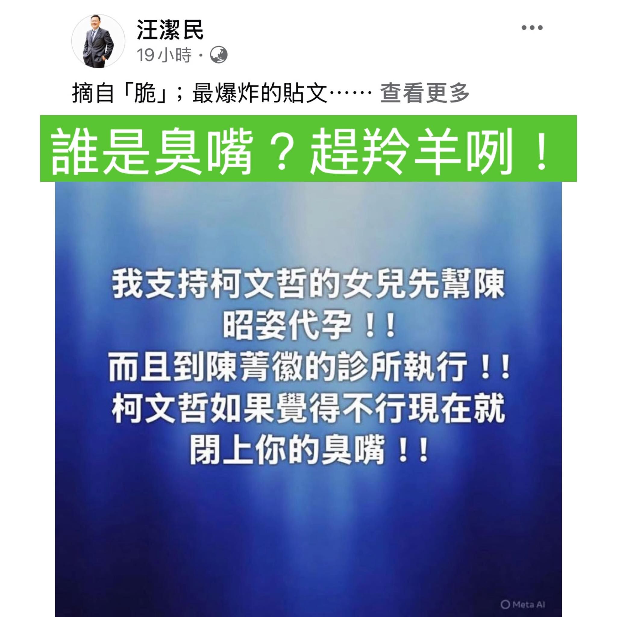 ▲▼童仲彥槓上汪潔民。（圖／翻攝自Facebook／童仲彥）
