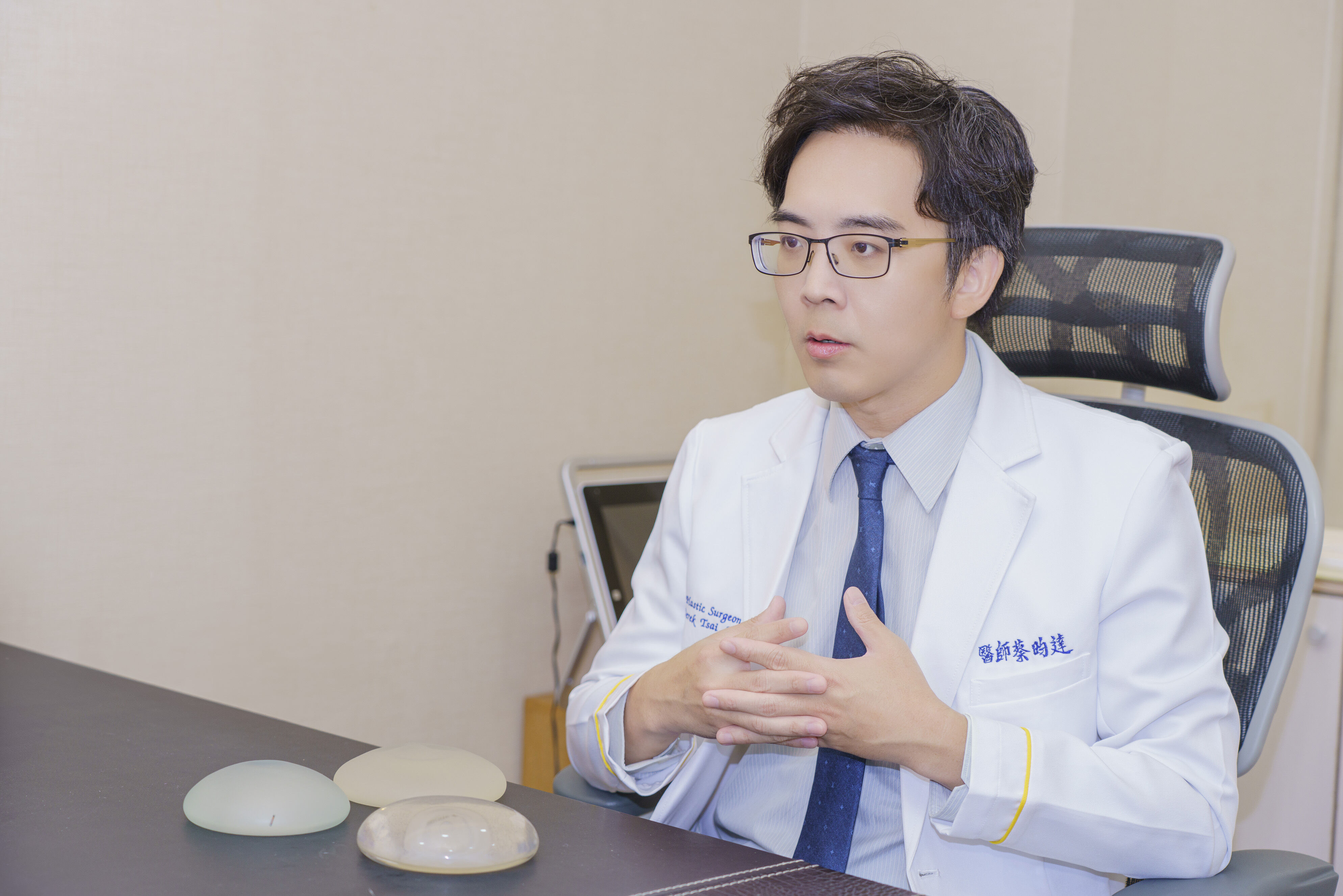 ▲▼隆乳重修,光澤診所,整形外科醫師蔡昀達。（圖／業者提供）