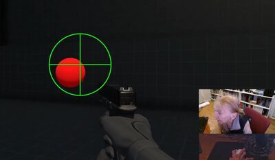 95歲「視障阿嬤」挑戰FPS射擊訓練　超神準擊敗2萬玩家爆紅