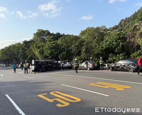 ▲▼       士林車禍      。（圖／記者張君豪翻攝）