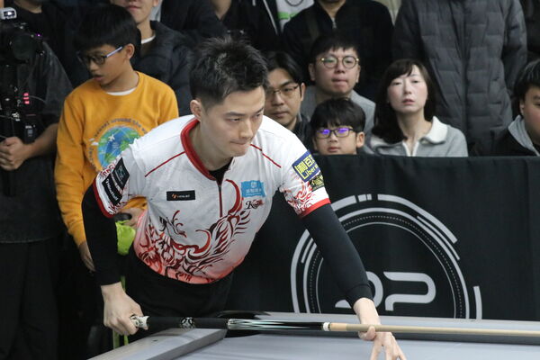 ▲關鍵7號球定江山，撞球王子柯秉逸台北公開賽奪冠。（圖／大會提供）