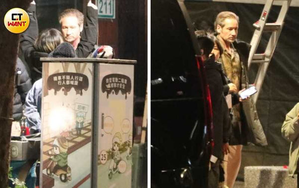 獨家直擊／超大咖！《阿凡達》山姆沃辛頓現身台北街頭　寒流來襲穿短袖騎機車接地氣