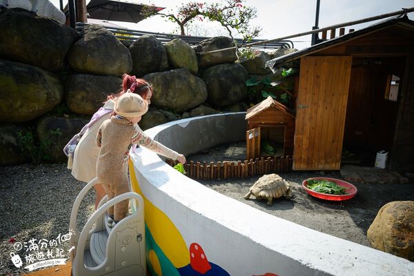 ▲▼南投最新親子農場「鹿芝谷生態景觀園區」，山谷裡與萌寵玩樂。（圖／部落客滿分提供）