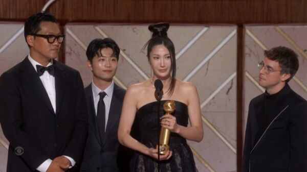 ▲《Kpop 獵魔女團》的〈Golden〉奪下第83屆金球獎原創歌曲獎。（圖／翻攝自網路）