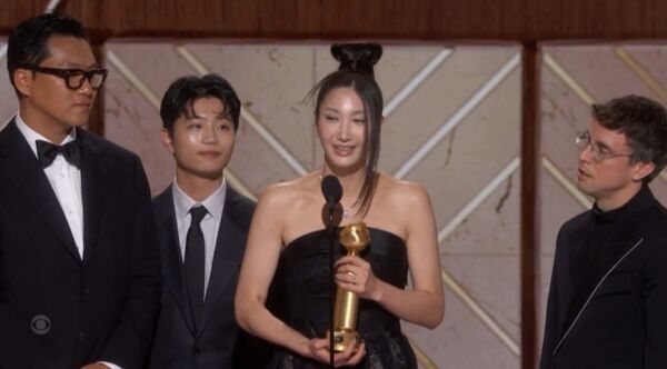 ▲《Kpop 獵魔女團》的〈Golden〉奪下第83屆金球獎原創歌曲獎。（圖／翻攝自網路）