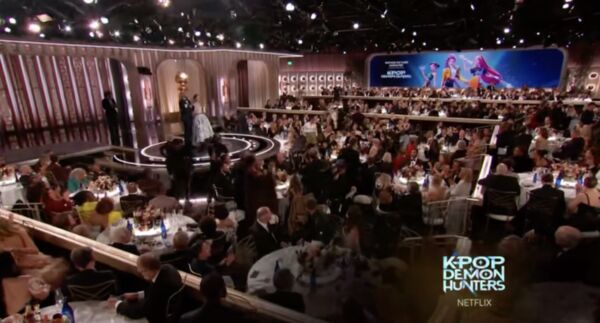 ▲金球／《獵魔女團》第2獎入袋「奪最佳動畫」。（圖／翻攝自網路）