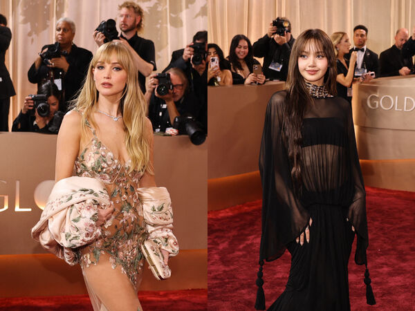 金球獎／Lisa披黑紗氣場全開！珍妮佛勞倫斯「性感花仙子」側身全透視