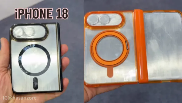 ▲▼疑似iPhone折疊機保護殼曝光。（圖／IG@hasanzore）