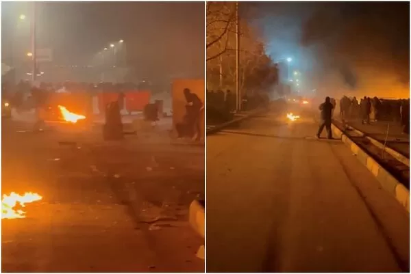 ▲▼  伊朗示威。第二大城麥什赫德（Mashhad）。（圖／路透）