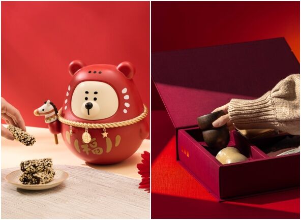 星巴克馬年達摩不倒翁爆炸可愛　伯朗咖啡出獨家「威士忌咖啡豆」