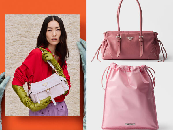Prada春夏3顆必收新包搶看！蓮花粉新色束口袋、復古Bonnie超百搭
