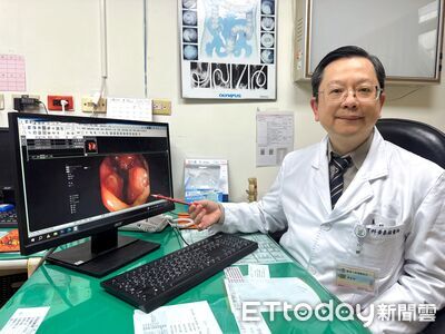 爺有癌父有瘜肉！44歲男血便以為痔瘡　一照驚見「乒乓球大腫瘤」