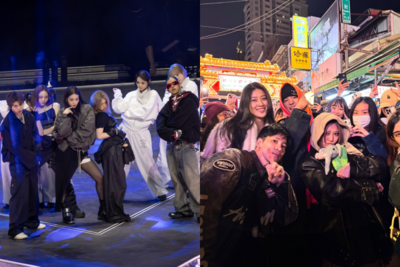 ALLDAY PROJECT夜市趴趴走！　「帥地陪超眼熟」一看是張景嵐男友