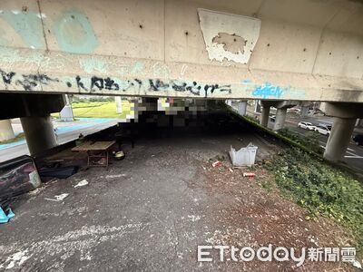 快訊／疑天冷奪命！三重驚見街友陳屍中興橋下...已死亡多日