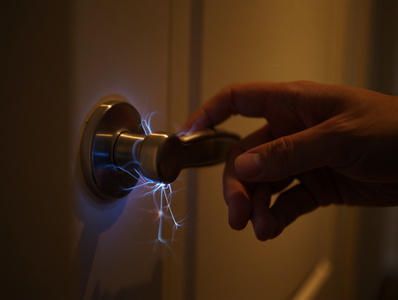 啪滋一聲...刺麻上身！冬季狂被電？專家揭5招擺脫「觸電體質」