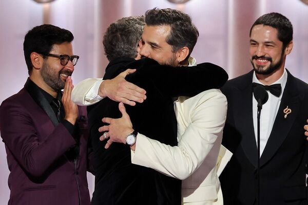 ▲《這不只是個間諜故事》在本屆金球獎奪得雙料大獎。（圖／海鵬影業提供）