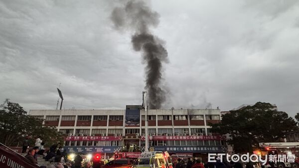 ▲輔仁大學火警。（圖／記者陳以昇攝）