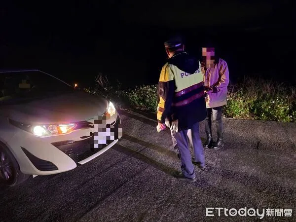 ▲山區迷路驚魂記幸得警方救援。（圖／記者楊晨東翻攝）