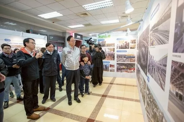 ▲桃園捷運綠線成果展