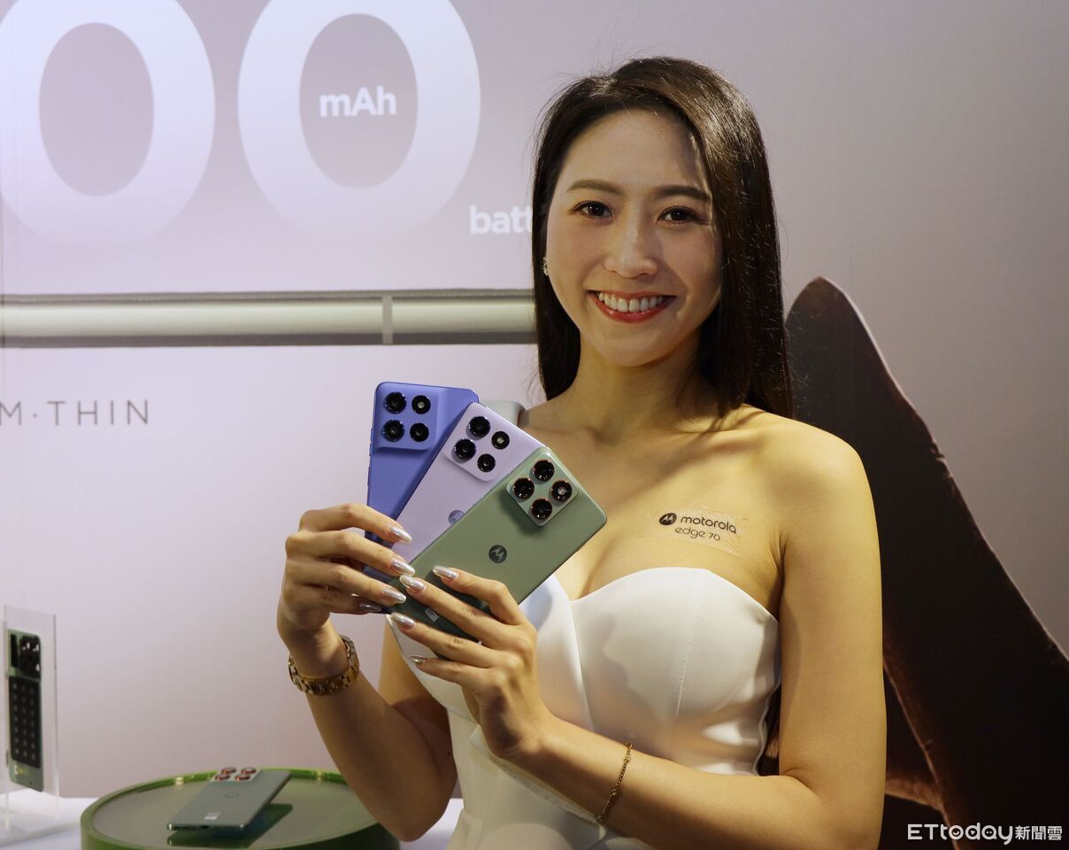 ▲▼      motorola edge70       。（圖／記者蘇晟彥攝）