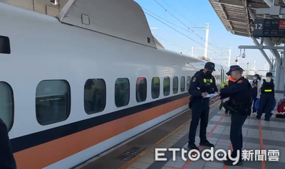 快訊／高鐵台南站旅客落軌！男子當場死亡　列車往回開再換軌道