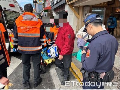 孕婦街頭產嬰!士林警火速到場 叩119「遠端指導」救援