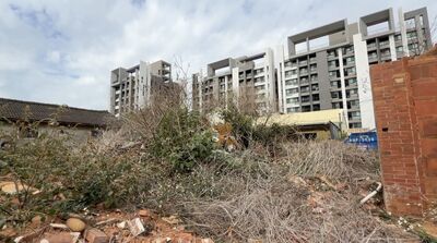 怪手偷拆百年「敦煌堂」　地主擺棺槓建商：吃人夠夠！