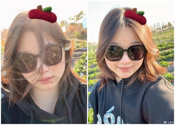 ▲全紅嬋先前PO「留長髮」照。（圖／翻攝自微博／全紅嬋）