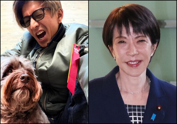 ▲▼高市早苗搭機遇木村拓哉 自曝：你第1本寫真集是我的寶物（圖／翻攝自木村拓哉IG;達志影像／美聯社）