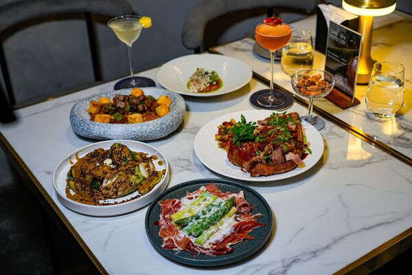 ▲▼台北東區餐酒館「緩緩FABULA」，藏身鬧區的質感約會、歲末聚餐首選。（圖／部落客珊莎提供）