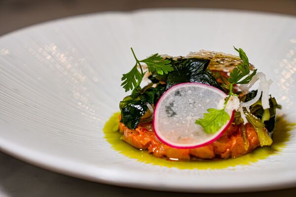 ▲▼台北東區餐酒館「緩緩FABULA」，藏身鬧區的質感約會、歲末聚餐首選。（圖／部落客珊莎提供）