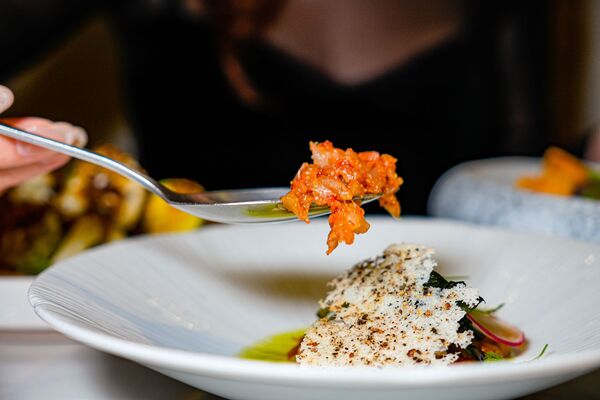 ▲▼台北東區餐酒館「緩緩FABULA」，藏身鬧區的質感約會、歲末聚餐首選。（圖／部落客珊莎提供）