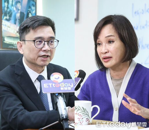 ▲▼賴瑞隆、柯志恩。（合成圖／資料照）