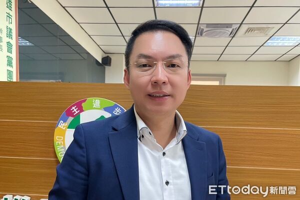 ▲▼             民進黨高雄市黨部主委黃文益。（圖／記者吳奕靖翻攝）