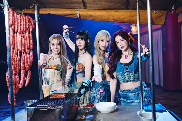 ▲▼ 女團LUVSSI邀請江國賓演出MV。（圖／隻魚娛樂提供）