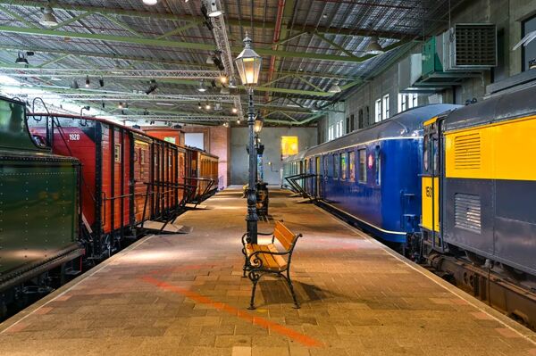 ▲▼荷蘭鐵道博物館經典列車介紹。（圖／travel with leo提供）