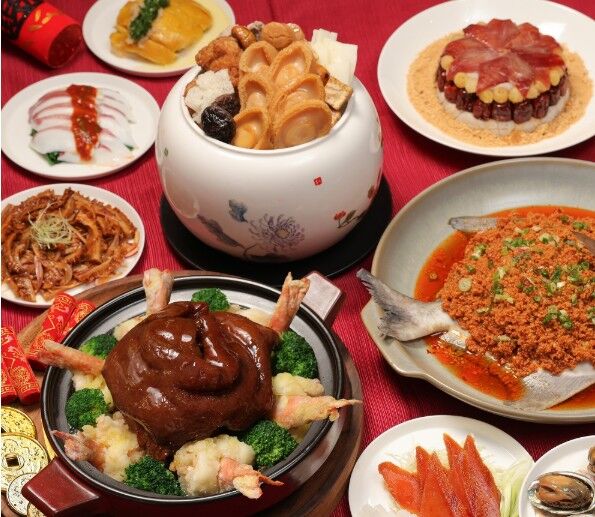 ▲▼北投晶泉丰旅-泉源閣以澎湃台菜推出團圓饗宴。（圖／北投晶泉丰旅提供）