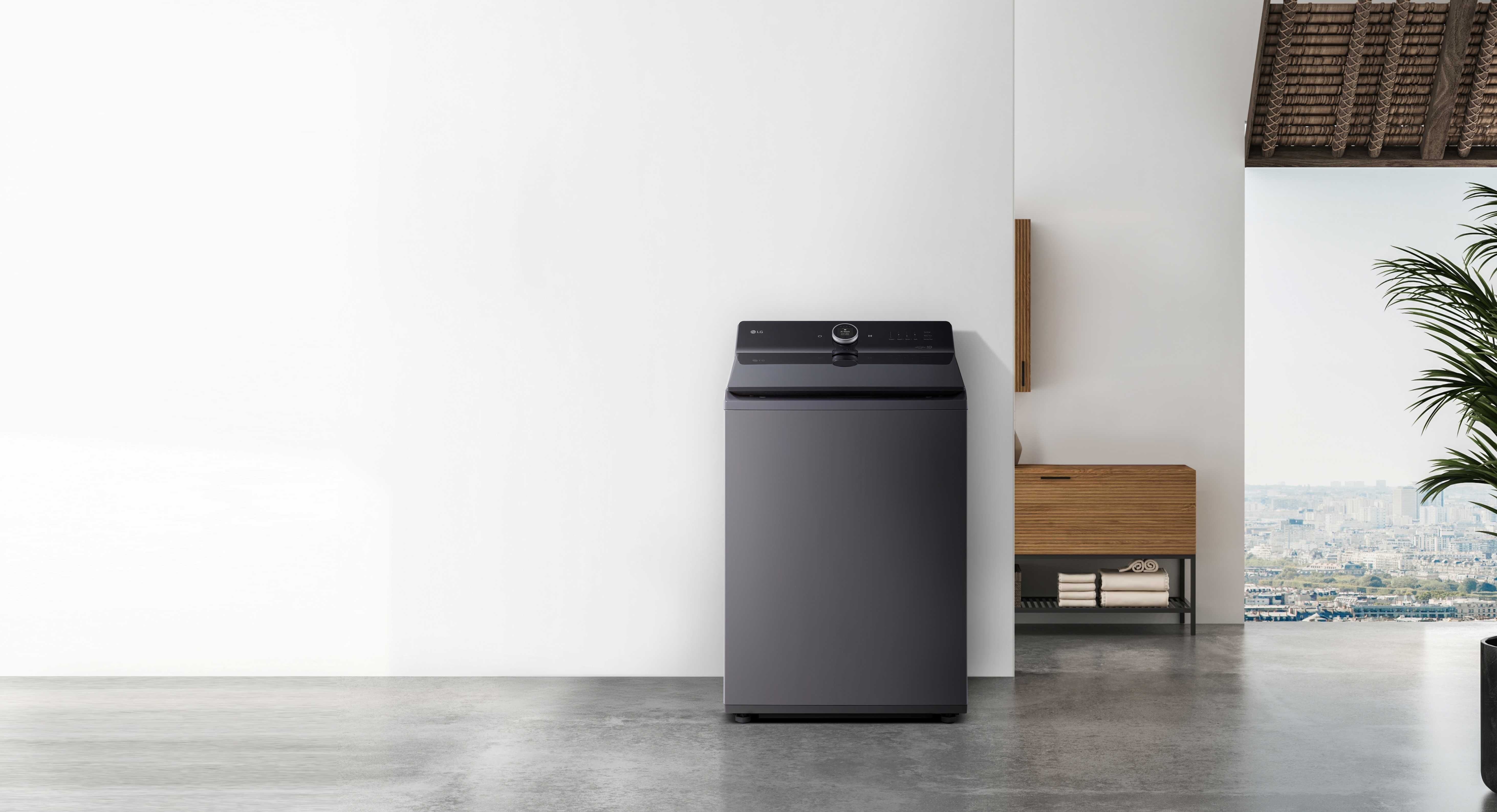 ▲▼  LG,洗衣機,直立式,智慧洗淨,EZ系列,家電新品。（圖／LG提供）