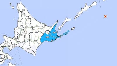 快訊／北海道外海規模6.2地震　深度僅10公里