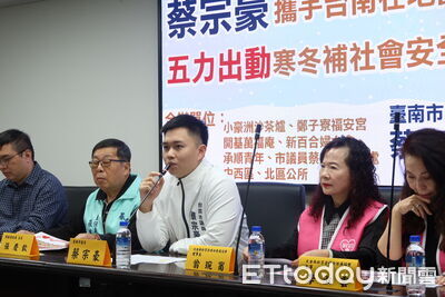寒冬送暖補社會安全網　蔡宗豪串聯在地五力關懷弱勢家庭