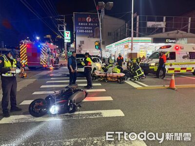 台中恐怖車禍！22歲外籍男遭右轉車撞「卡車底」　一度無心跳