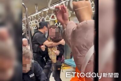 北捷東門站又出事　目擊乘客：女大叫「肚子餓」放火！遭壓制