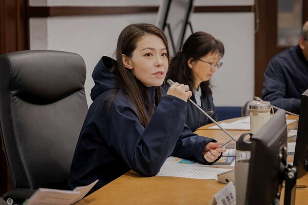 ▲新竹市長高虹安肯定青年創新能量。（圖／親竹市政府提供）